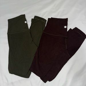 Lulu lemon align 25”